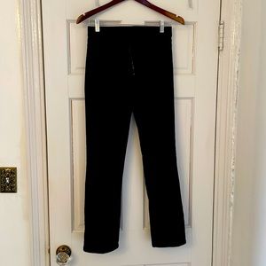 Mother Denim Insider Crop Leg Jeans, Black Sz.26